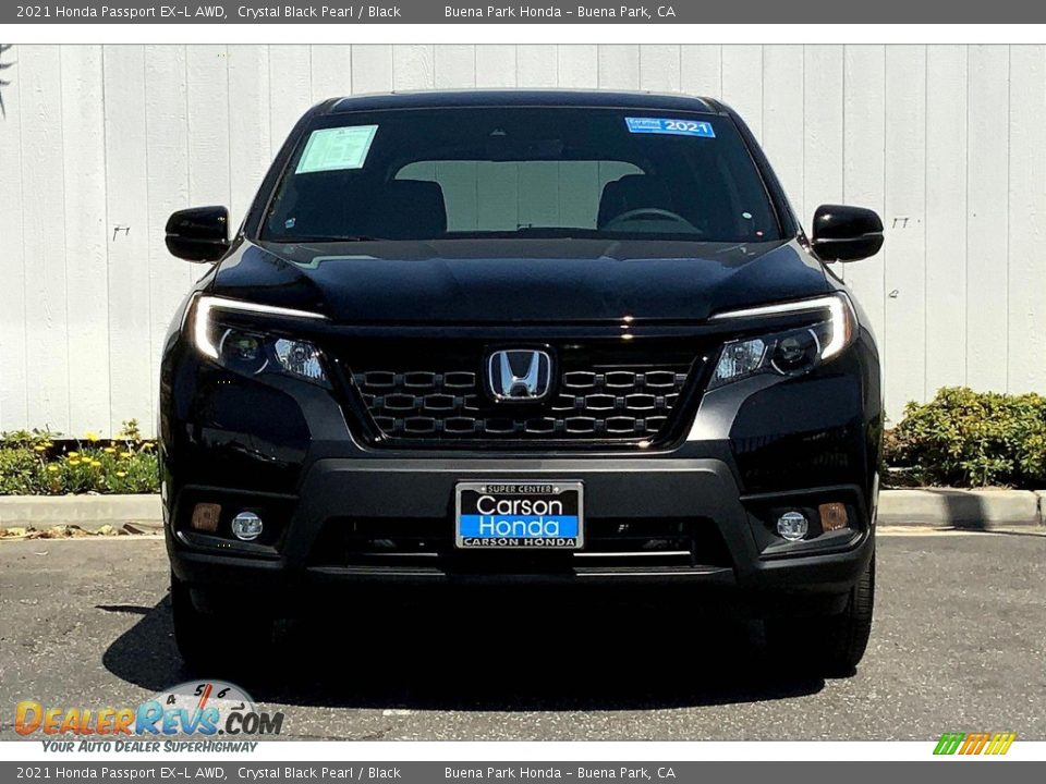 2021 Honda Passport EX-L AWD Crystal Black Pearl / Black Photo #4