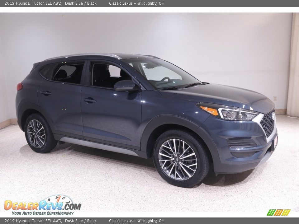 2019 Hyundai Tucson SEL AWD Dusk Blue / Black Photo #1