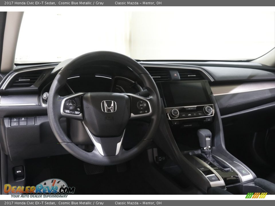Dashboard of 2017 Honda Civic EX-T Sedan Photo #6