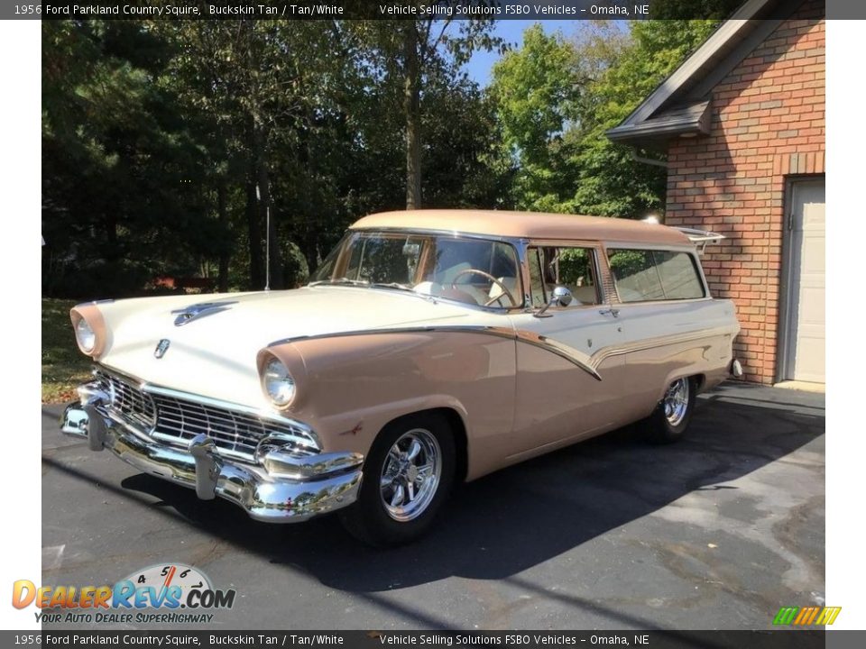 Front 3/4 View of 1956 Ford Parkland Country Squire Photo #6