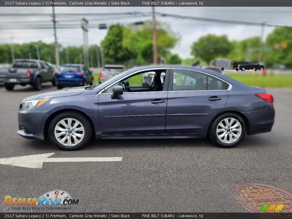 2017 Subaru Legacy 2.5i Premium Carbide Gray Metallic / Slate Black Photo #16