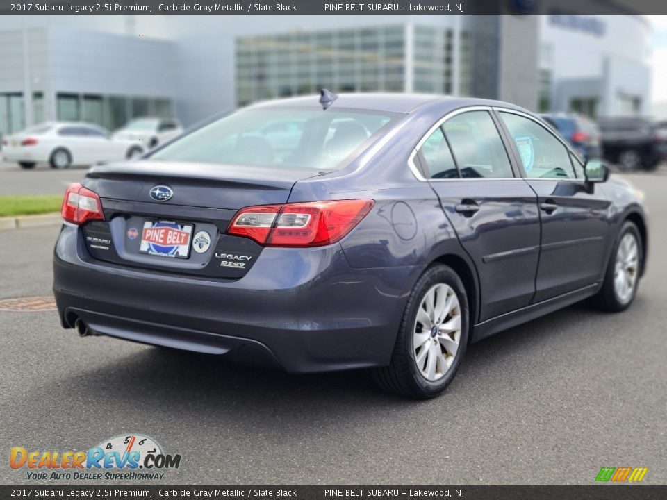 2017 Subaru Legacy 2.5i Premium Carbide Gray Metallic / Slate Black Photo #19