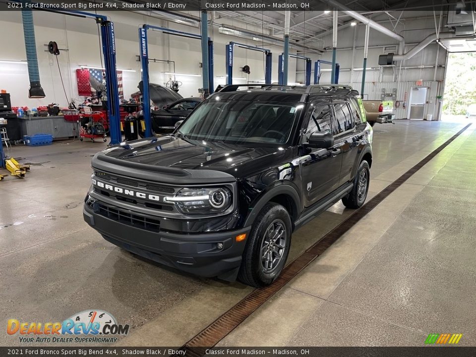 2021 Ford Bronco Sport Big Bend 4x4 Shadow Black / Ebony Photo #1