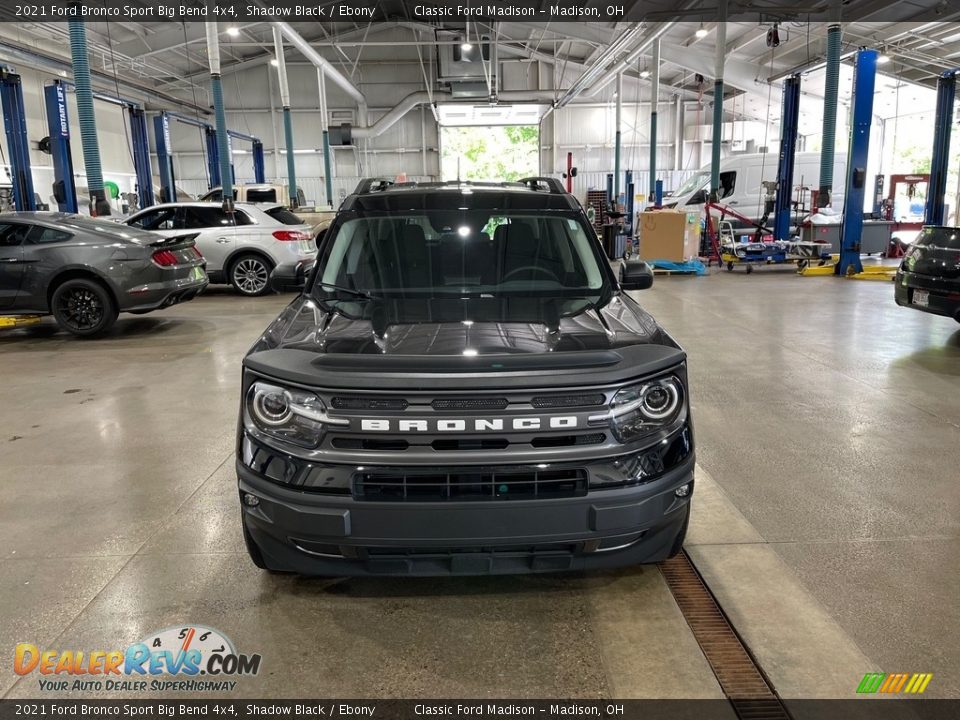 2021 Ford Bronco Sport Big Bend 4x4 Shadow Black / Ebony Photo #2