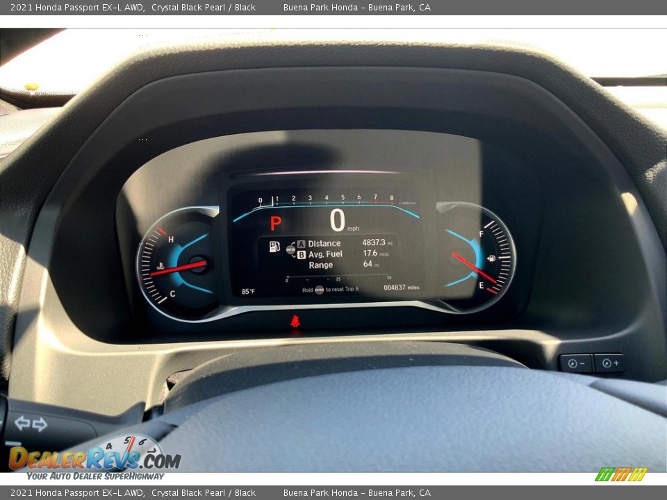 2021 Honda Passport EX-L AWD Gauges Photo #22