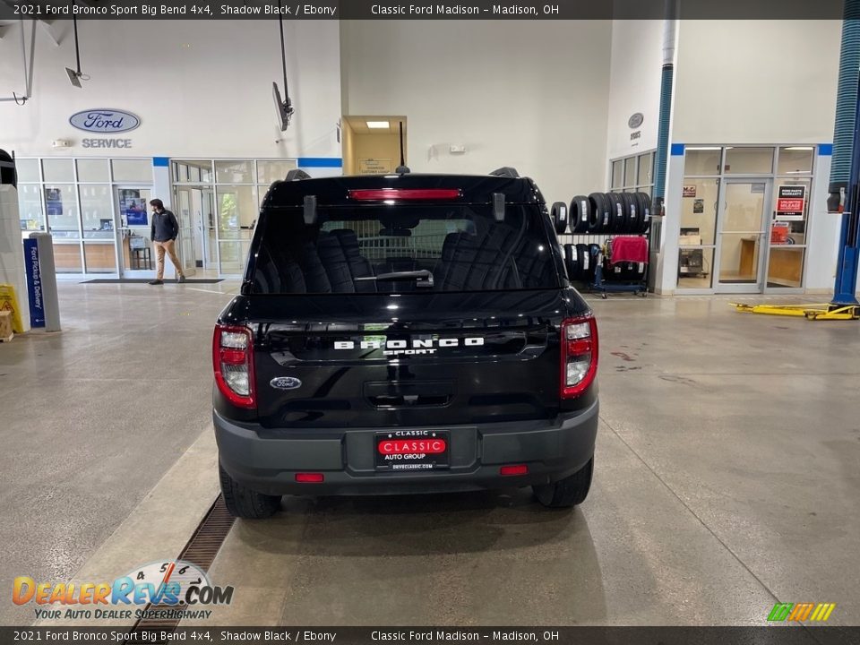 2021 Ford Bronco Sport Big Bend 4x4 Shadow Black / Ebony Photo #6