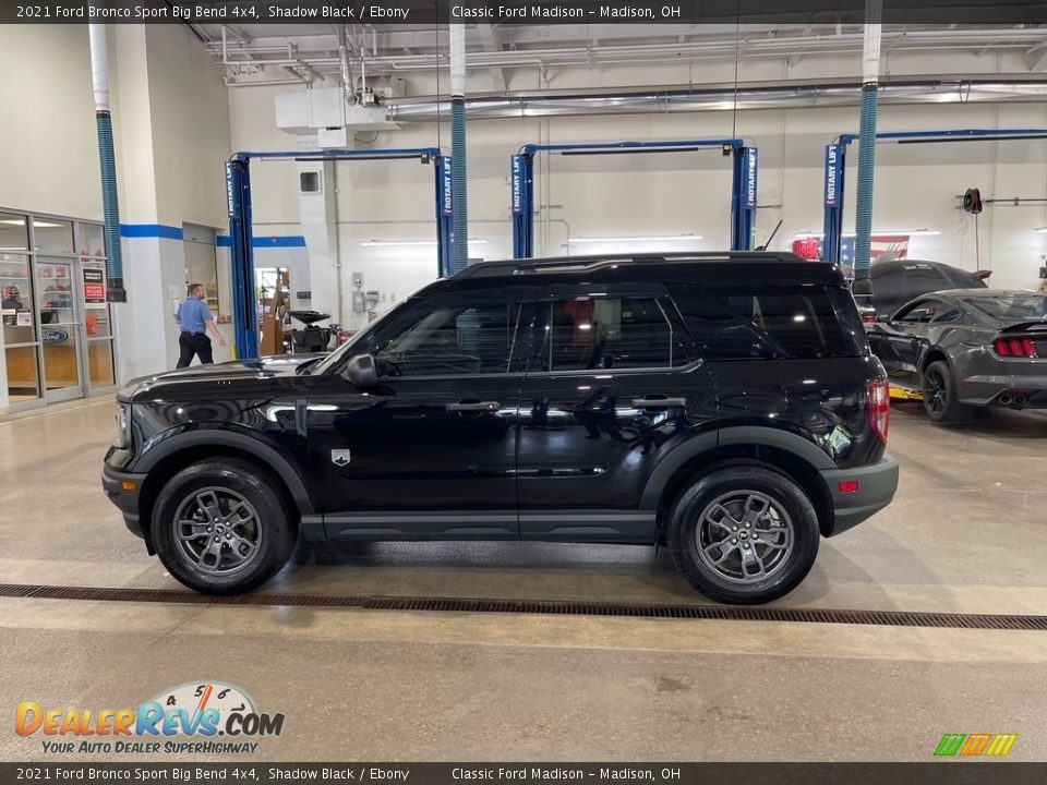 2021 Ford Bronco Sport Big Bend 4x4 Shadow Black / Ebony Photo #8