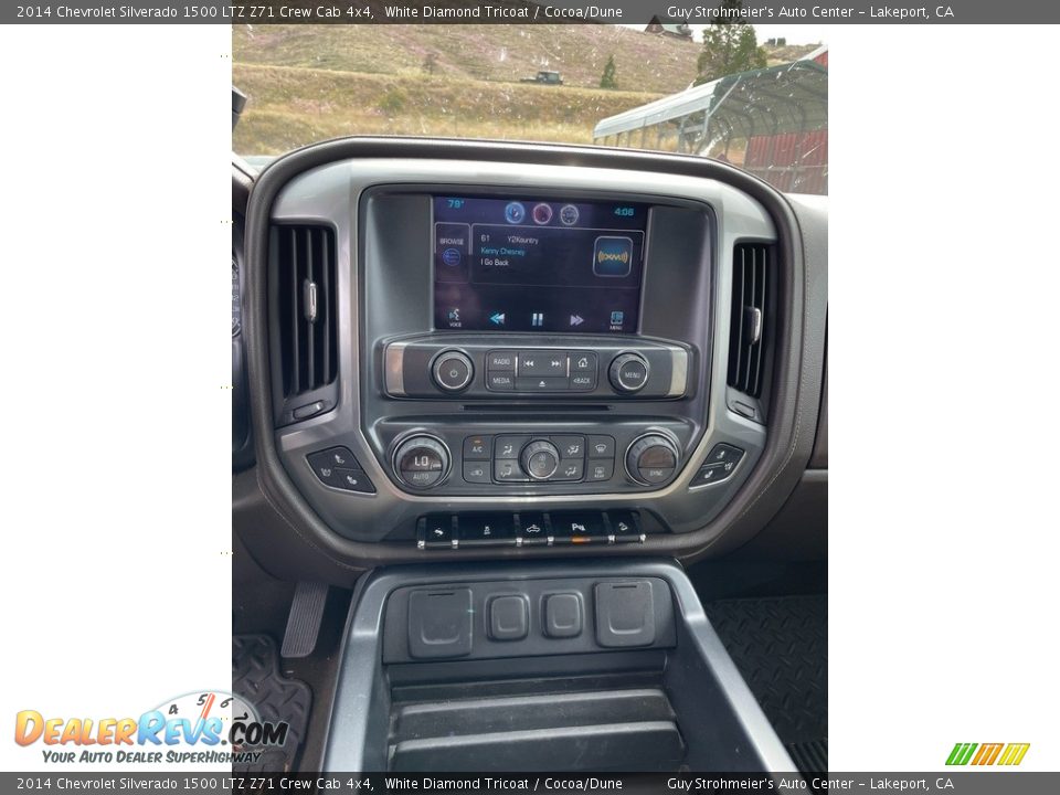 2014 Chevrolet Silverado 1500 LTZ Z71 Crew Cab 4x4 White Diamond Tricoat / Cocoa/Dune Photo #9