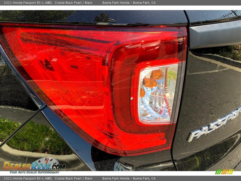 2021 Honda Passport EX-L AWD Crystal Black Pearl / Black Photo #30