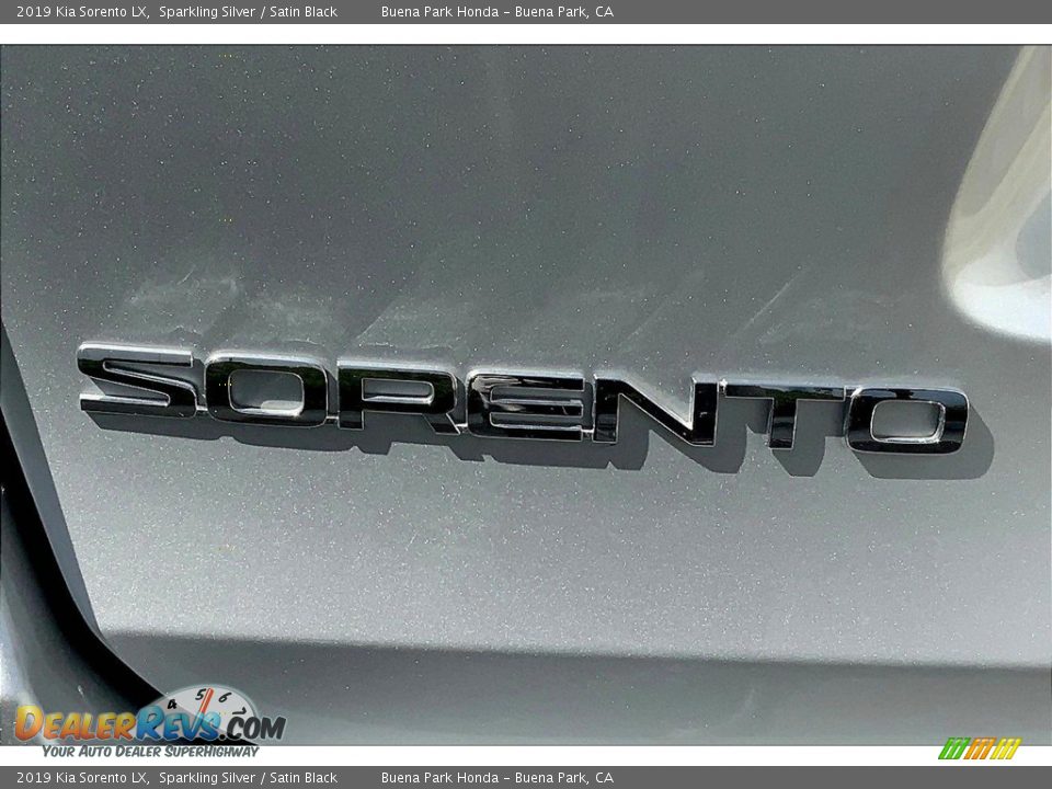 2019 Kia Sorento LX Sparkling Silver / Satin Black Photo #9