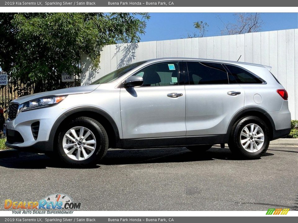 2019 Kia Sorento LX Sparkling Silver / Satin Black Photo #14