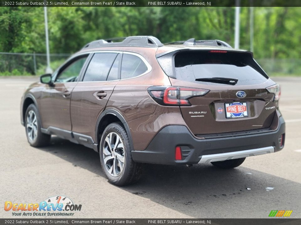 2022 Subaru Outback 2.5i Limited Cinnamon Brown Pearl / Slate Black Photo #6