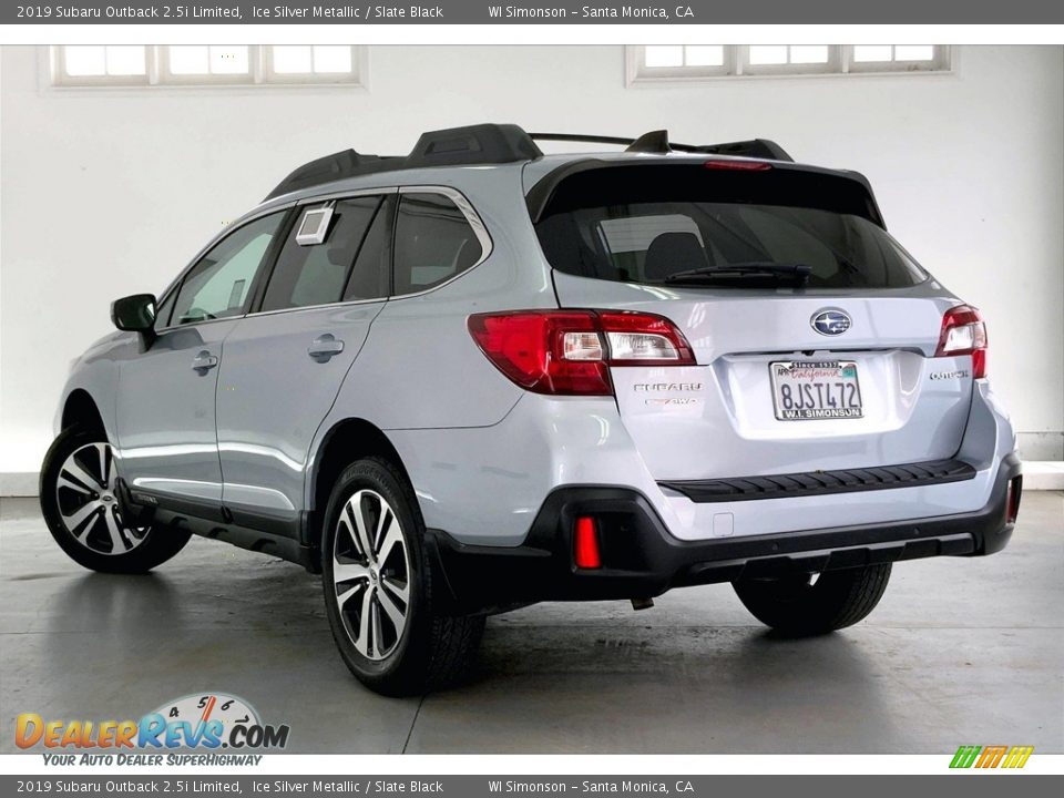 2019 Subaru Outback 2.5i Limited Ice Silver Metallic / Slate Black Photo #10