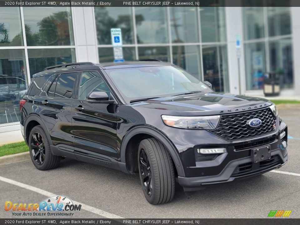 Front 3/4 View of 2020 Ford Explorer ST 4WD Photo #3