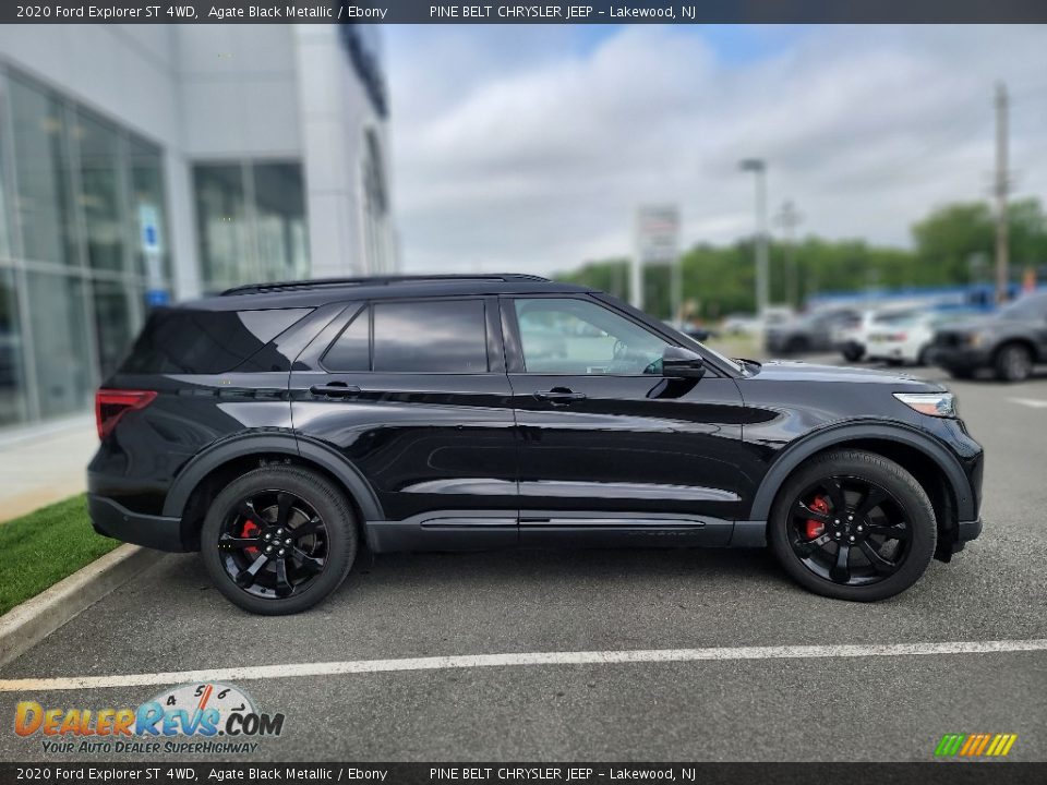 Agate Black Metallic 2020 Ford Explorer ST 4WD Photo #4