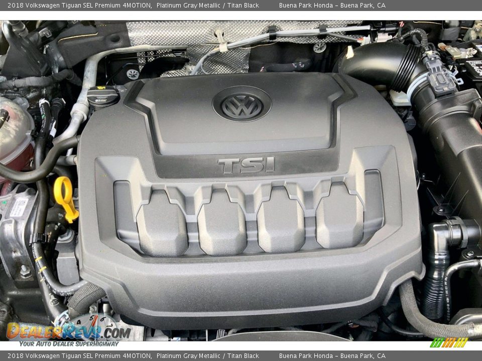 2018 Volkswagen Tiguan SEL Premium 4MOTION 2.0 Liter TSI Turbocharged DOHC 16-Valve VVT 4 Cylinder Engine Photo #11