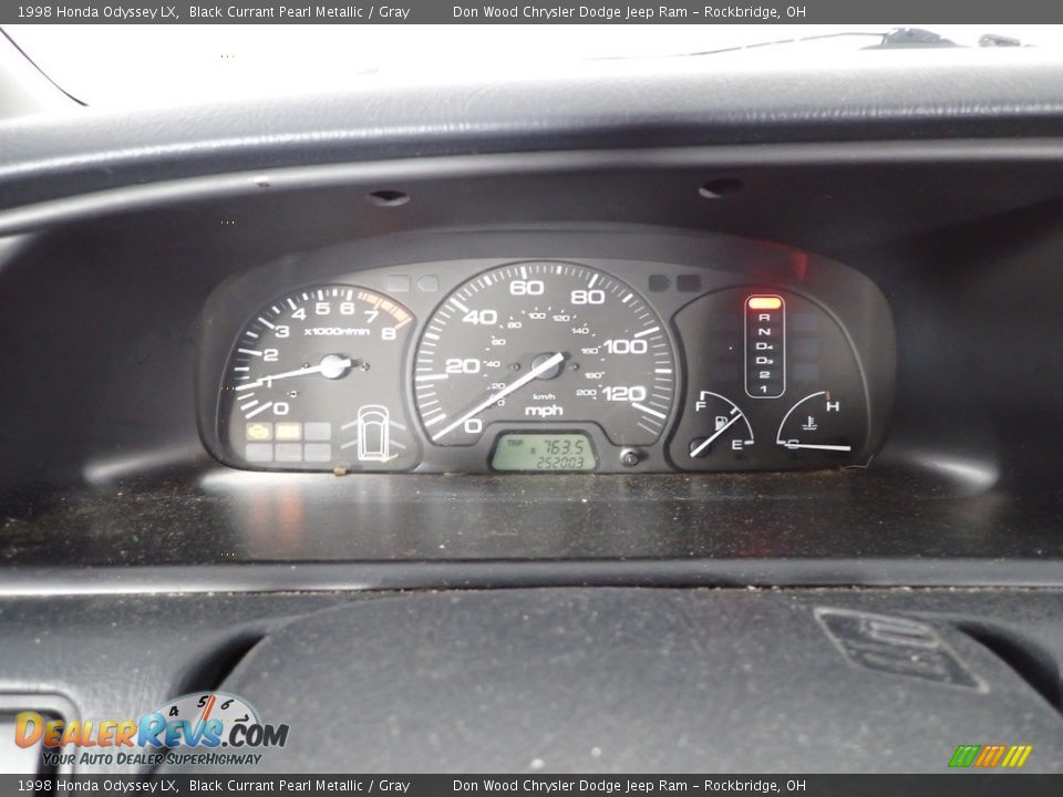 1998 Honda Odyssey LX Gauges Photo #16