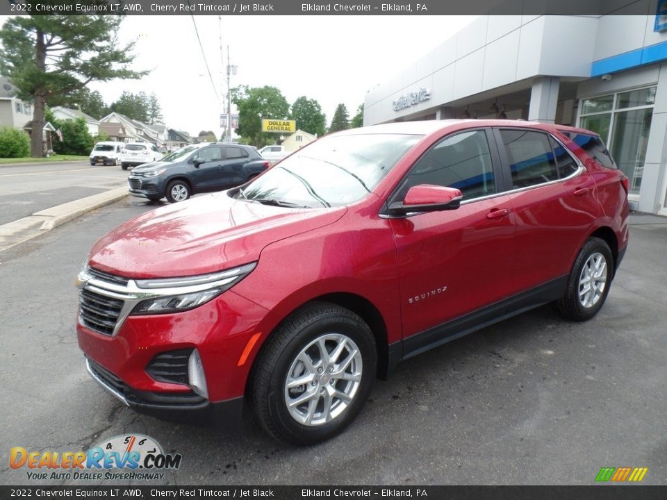 2022 Chevrolet Equinox LT AWD Cherry Red Tintcoat / Jet Black Photo #1