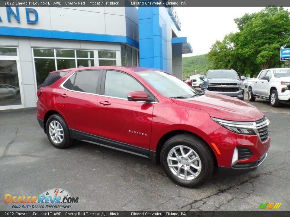 2022 Chevrolet Equinox LT AWD Cherry Red Tintcoat / Jet Black Photo #5