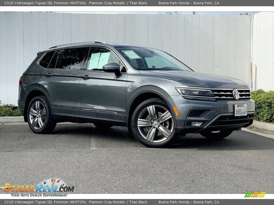 Platinum Gray Metallic 2018 Volkswagen Tiguan SEL Premium 4MOTION Photo #36