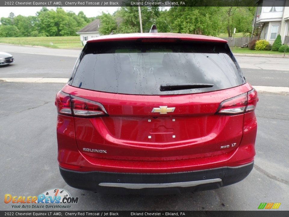 2022 Chevrolet Equinox LT AWD Cherry Red Tintcoat / Jet Black Photo #8