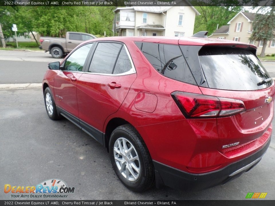 2022 Chevrolet Equinox LT AWD Cherry Red Tintcoat / Jet Black Photo #9