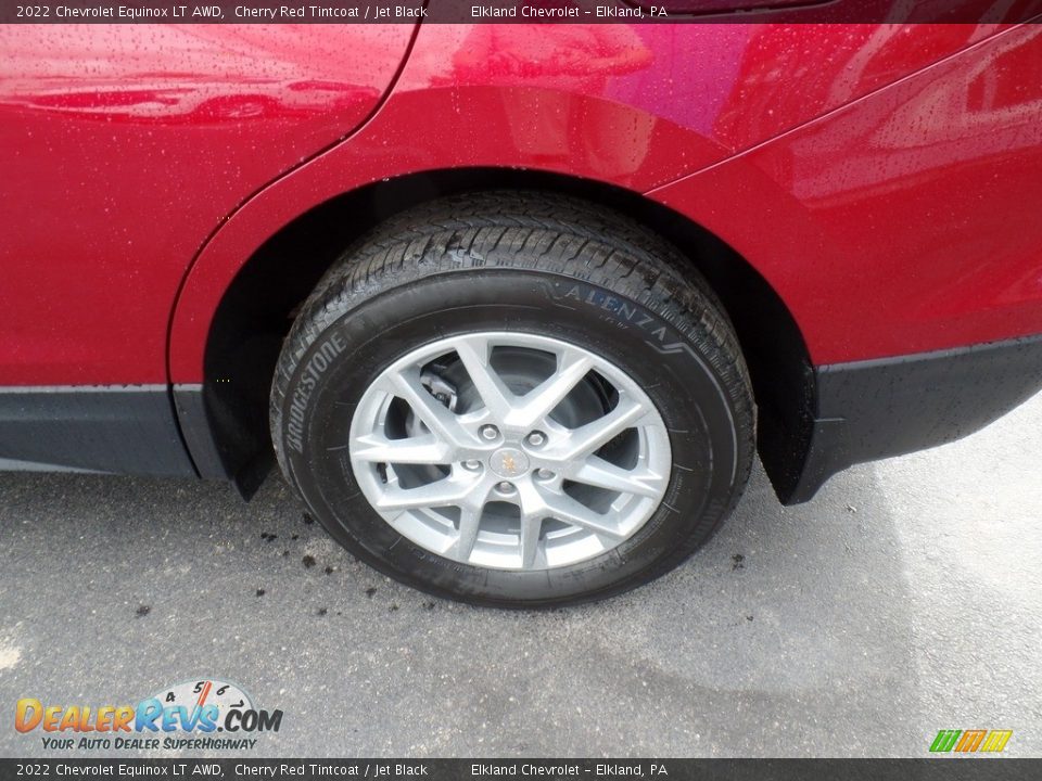 2022 Chevrolet Equinox LT AWD Cherry Red Tintcoat / Jet Black Photo #11