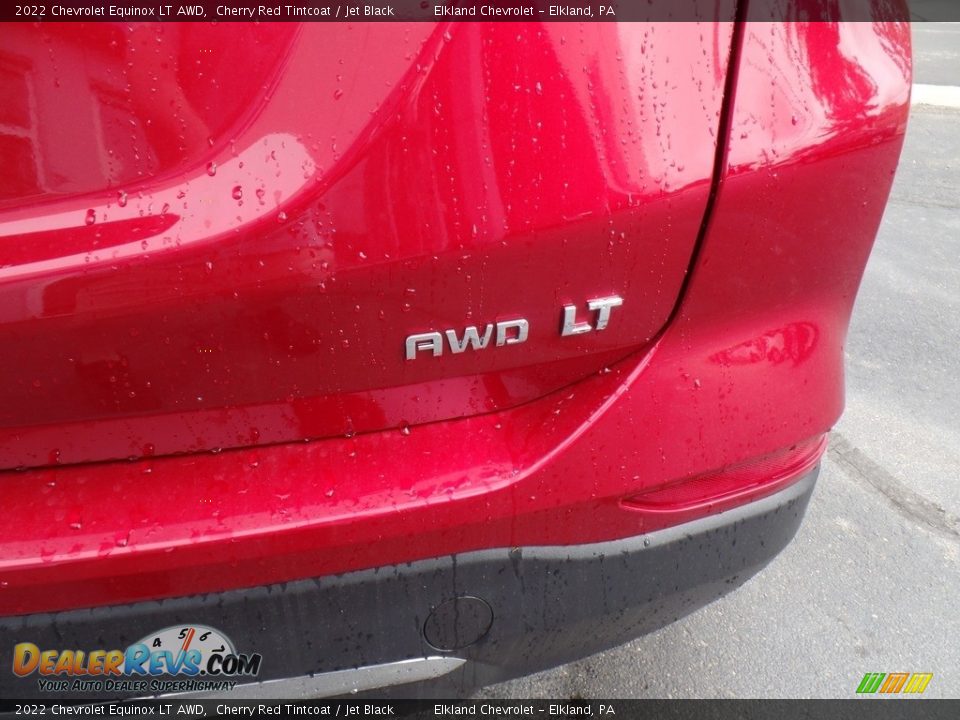 2022 Chevrolet Equinox LT AWD Cherry Red Tintcoat / Jet Black Photo #12