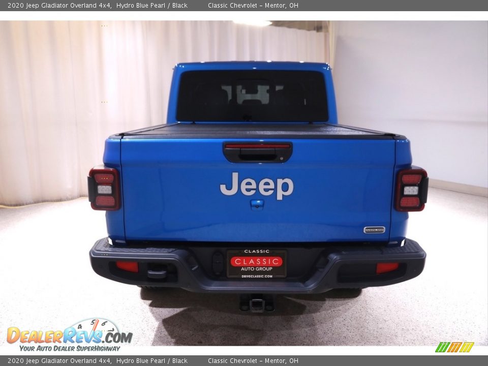 2020 Jeep Gladiator Overland 4x4 Hydro Blue Pearl / Black Photo #20