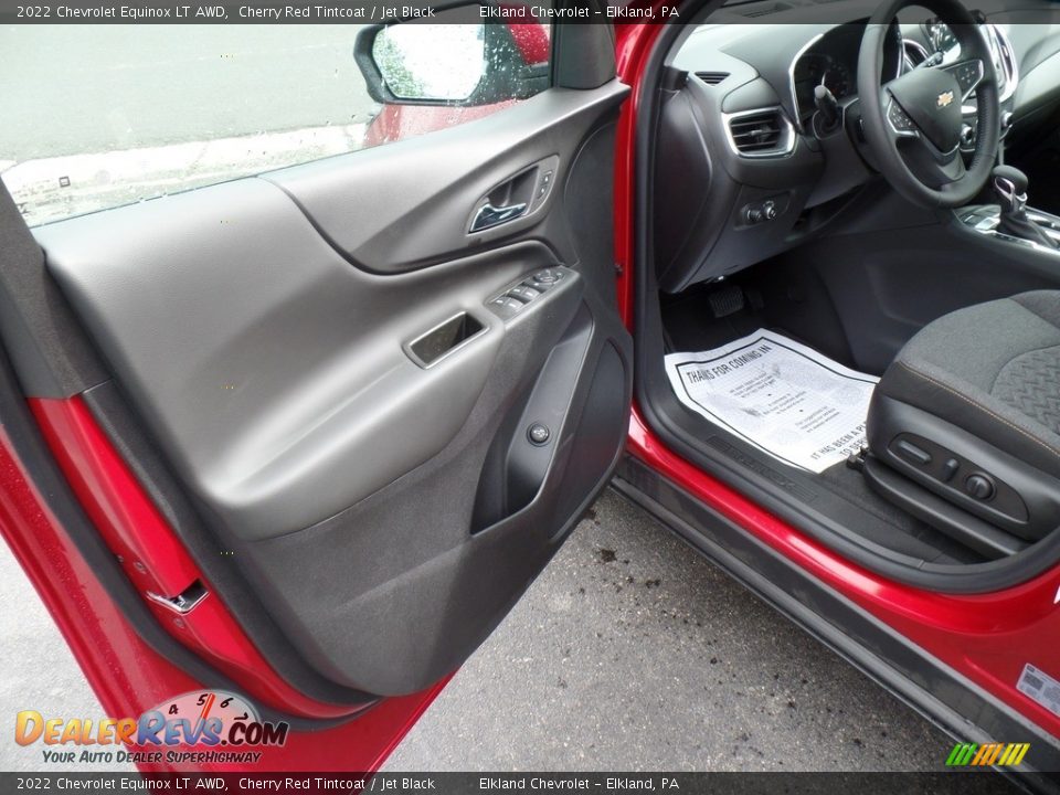 2022 Chevrolet Equinox LT AWD Cherry Red Tintcoat / Jet Black Photo #13