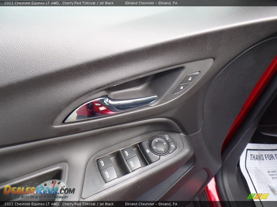 2022 Chevrolet Equinox LT AWD Cherry Red Tintcoat / Jet Black Photo #15