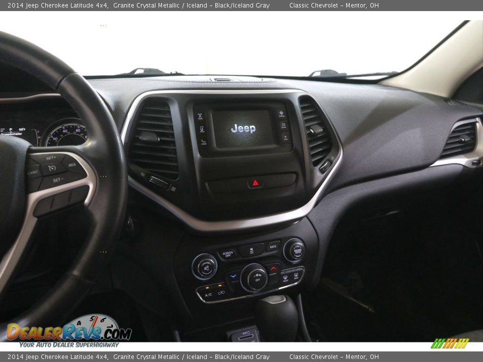 2014 Jeep Cherokee Latitude 4x4 Granite Crystal Metallic / Iceland - Black/Iceland Gray Photo #9