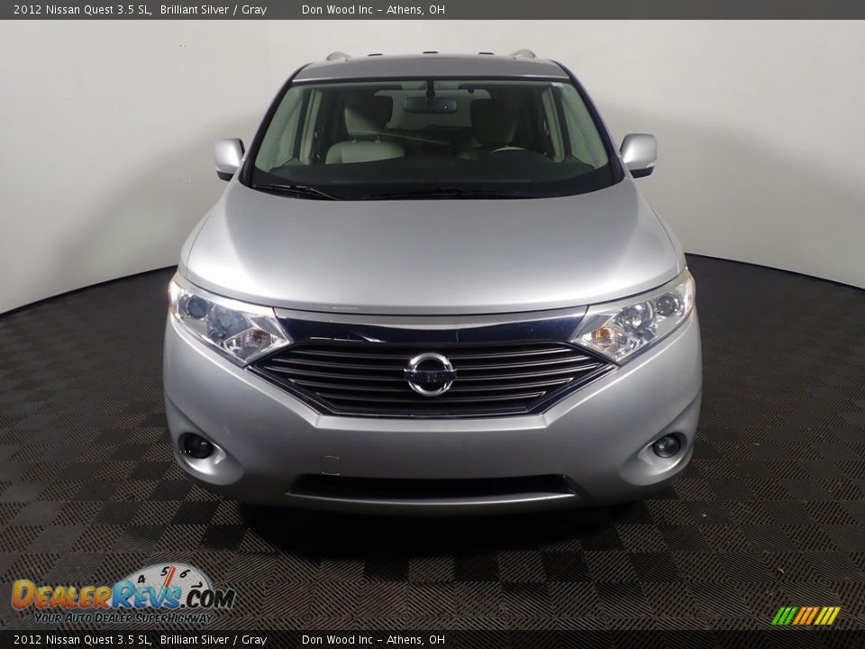 2012 Nissan Quest 3.5 SL Brilliant Silver / Gray Photo #7