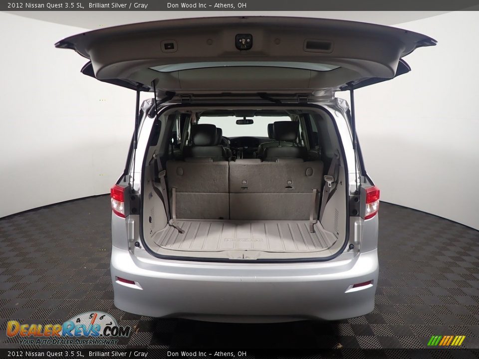 2012 Nissan Quest 3.5 SL Brilliant Silver / Gray Photo #16