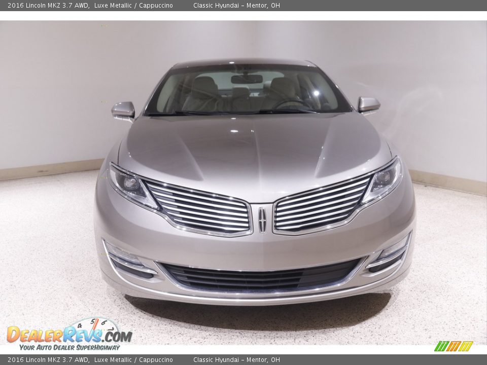 2016 Lincoln MKZ 3.7 AWD Luxe Metallic / Cappuccino Photo #2