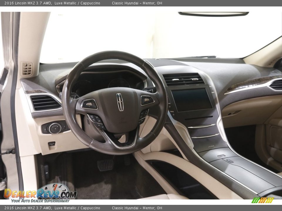 Dashboard of 2016 Lincoln MKZ 3.7 AWD Photo #7