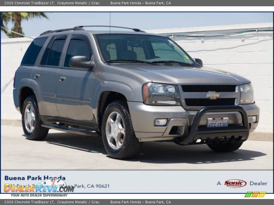 2009 Chevrolet TrailBlazer LT Graystone Metallic / Gray Photo #1