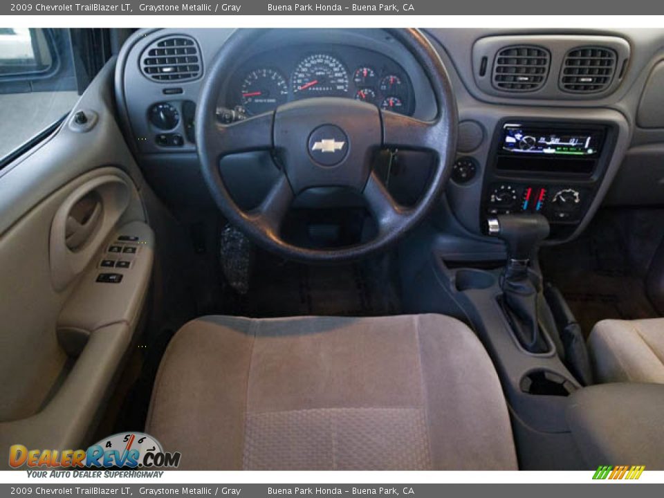 2009 Chevrolet TrailBlazer LT Graystone Metallic / Gray Photo #5