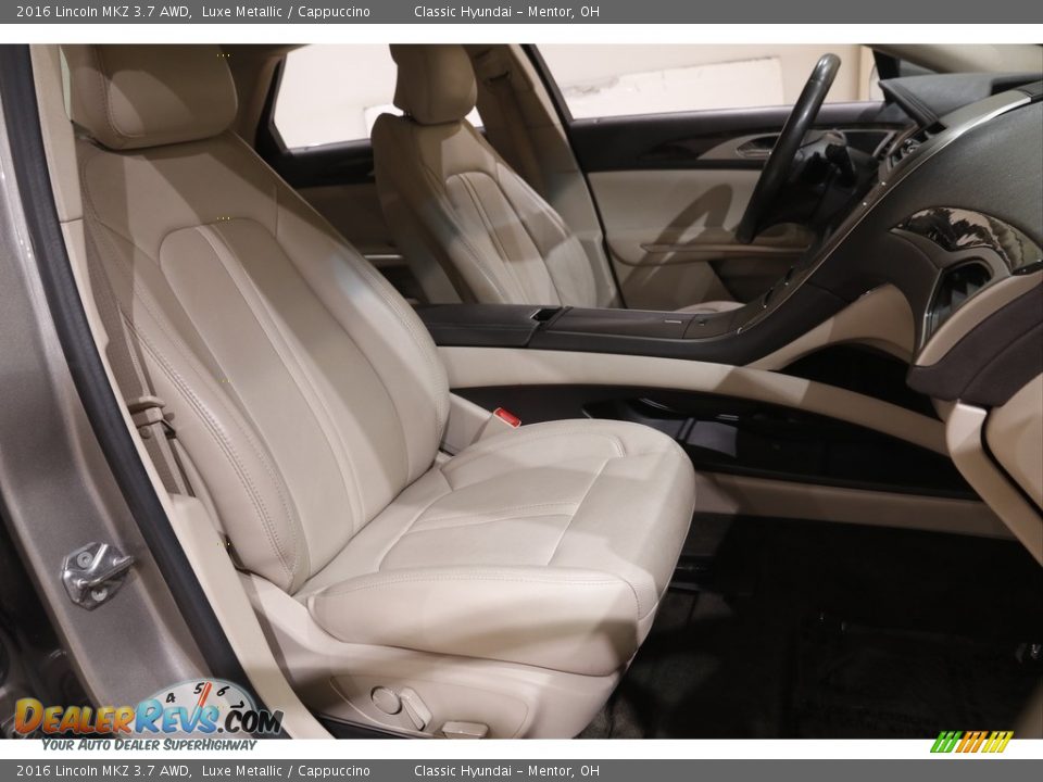 Front Seat of 2016 Lincoln MKZ 3.7 AWD Photo #19