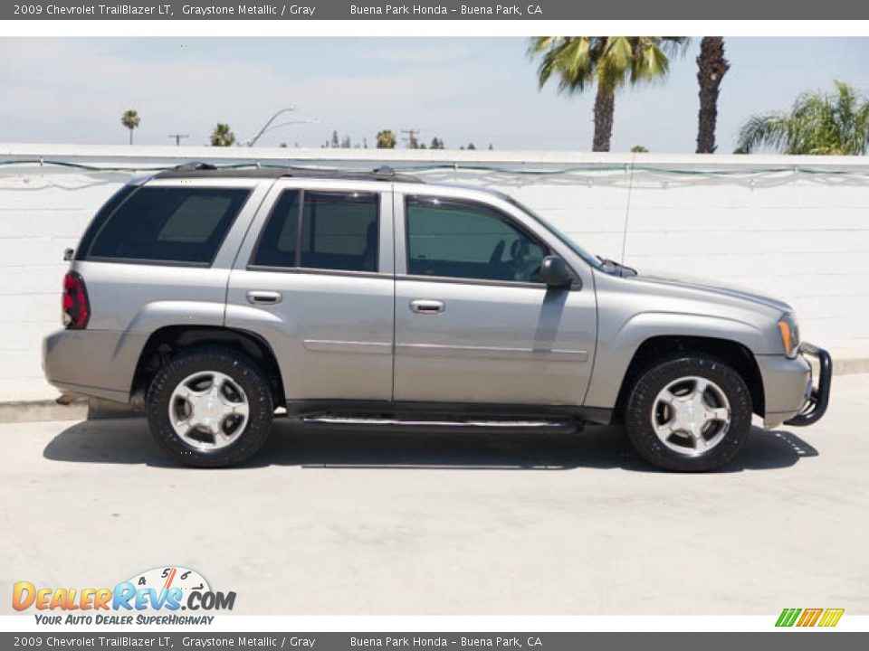 2009 Chevrolet TrailBlazer LT Graystone Metallic / Gray Photo #13