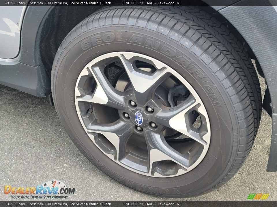 2019 Subaru Crosstrek 2.0i Premium Ice Silver Metallic / Black Photo #7