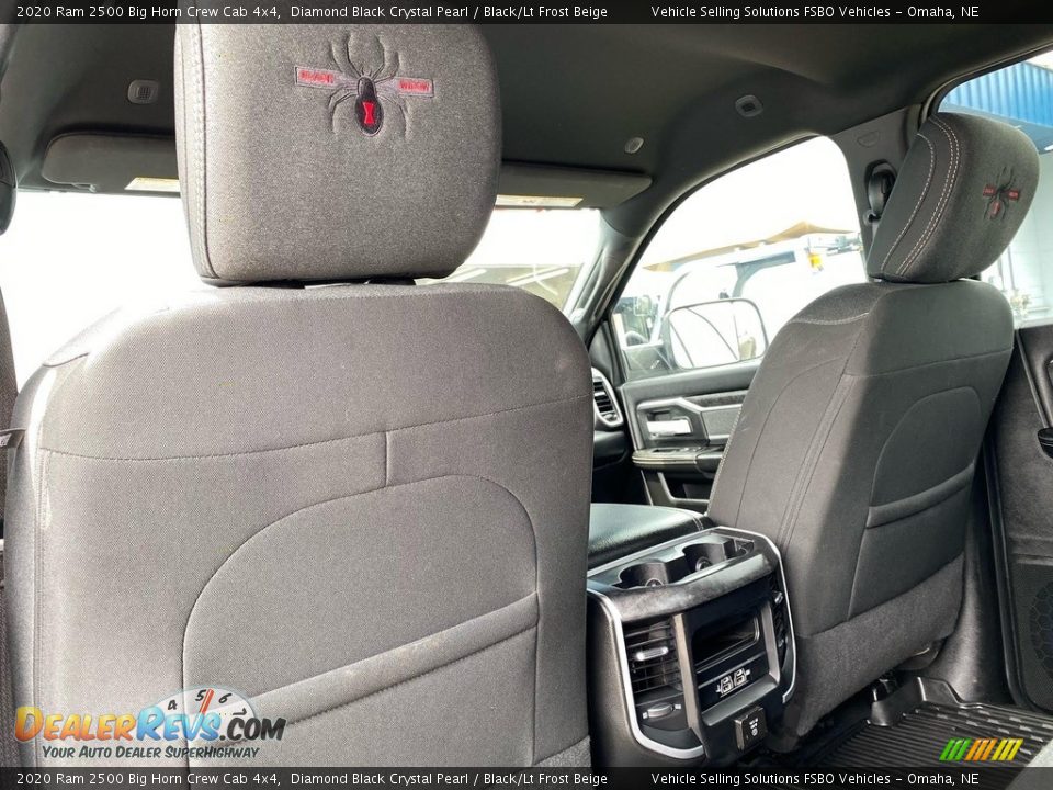 2020 Ram 2500 Big Horn Crew Cab 4x4 Diamond Black Crystal Pearl / Black/Lt Frost Beige Photo #4