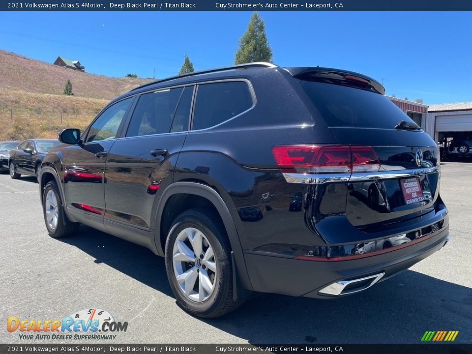 2021 Volkswagen Atlas S 4Motion Deep Black Pearl / Titan Black Photo #5