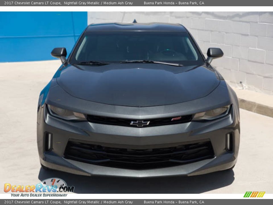 2017 Chevrolet Camaro LT Coupe Nightfall Gray Metallic / Medium Ash Gray Photo #7