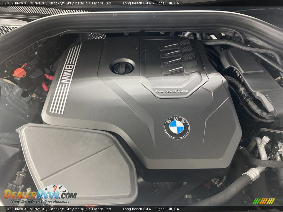 2022 BMW X3 sDrive30i 2.0 Liter TwinPower Turbocharged DOHC 16-Valve Inline 4 Cylinder Engine Photo #9