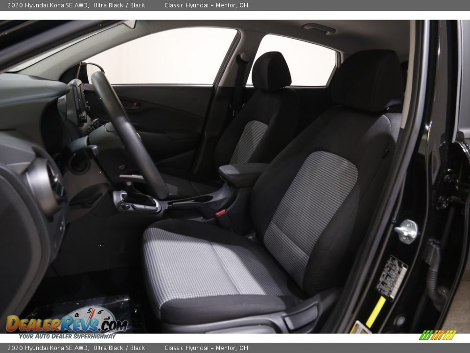 2020 Hyundai Kona SE AWD Ultra Black / Black Photo #5