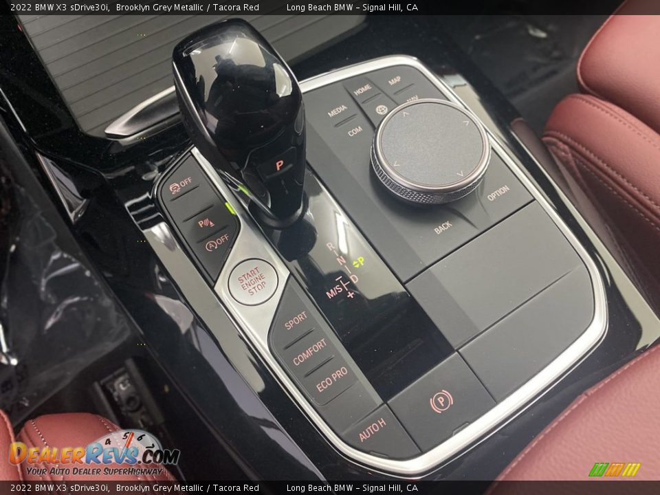 2022 BMW X3 sDrive30i Brooklyn Grey Metallic / Tacora Red Photo #22
