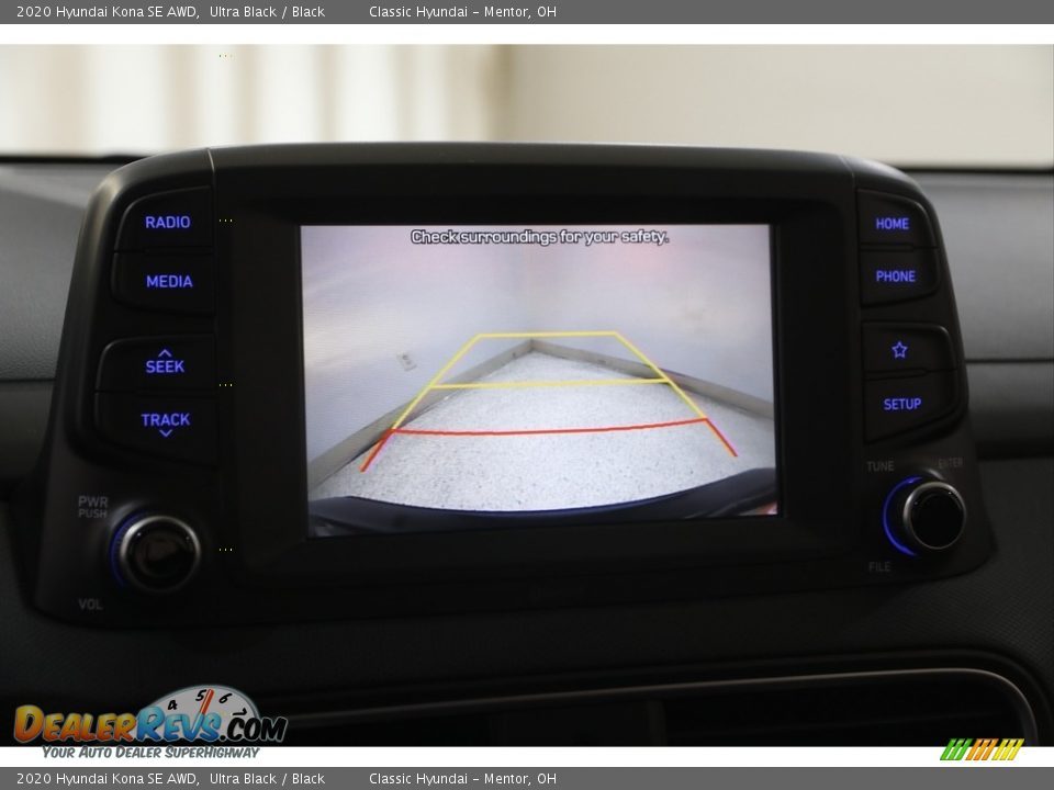 2020 Hyundai Kona SE AWD Ultra Black / Black Photo #11