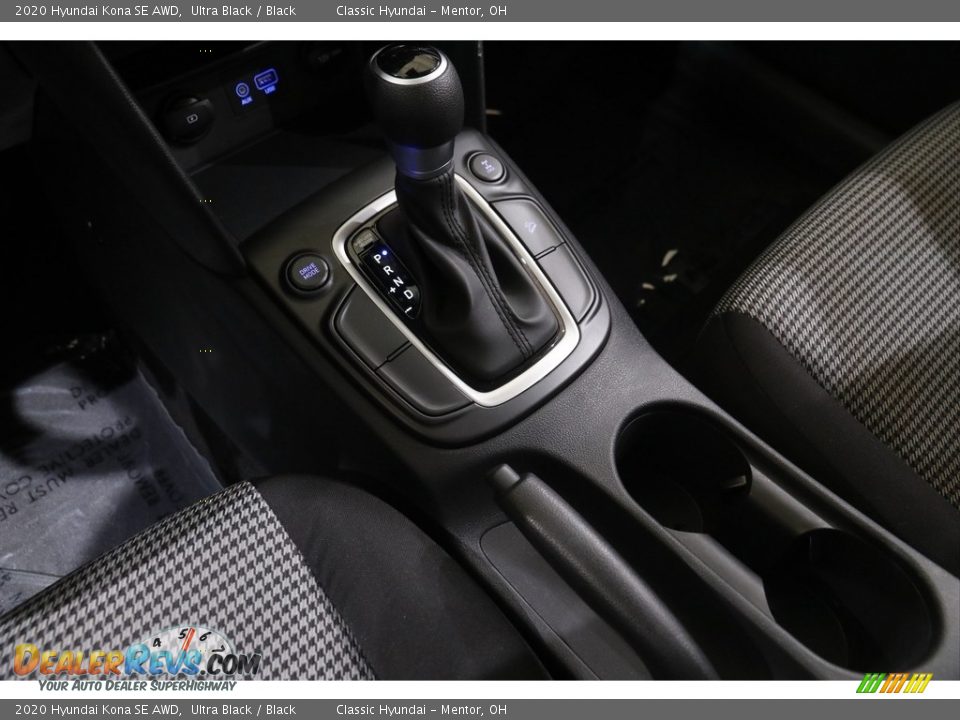 2020 Hyundai Kona SE AWD Ultra Black / Black Photo #13