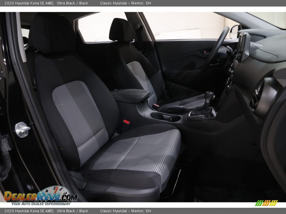 2020 Hyundai Kona SE AWD Ultra Black / Black Photo #14